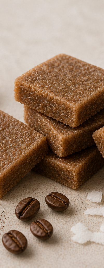 Coffee Coconut Toffees (Coconut Rocks)