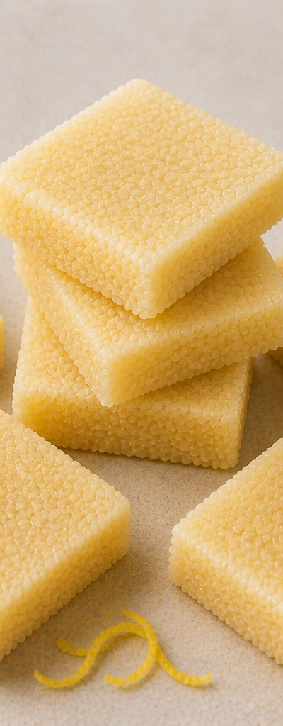 Lemon Coconut Toffees (Coconut Rocks)
