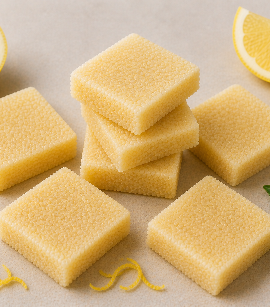 Lemon Coconut Toffees (Coconut Rocks)